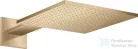 Hansgrohe AXOR SHOWERSOLUTIONS 300/300 fejzuhany zuhanykarral,1 jet,szálcsiszolt bronz 35314140