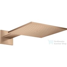   Hansgrohe AXOR SHOWERSOLUTIONS 300/300 fejzuhany zuhanykarral,1 jet,szálcsiszolt vörös arany hatású 35314310