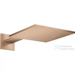   Hansgrohe AXOR SHOWERSOLUTIONS 300/300 fejzuhany zuhanykarral,1 jet,szálcsiszolt vörös arany hatású 35314310