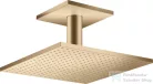 Hansgrohe AXOR SHOWERSOLUTIONS 300/300 fejzuhany mennyezeti zuhanykarral 1 jet,szálcsiszolt bronz 35316140