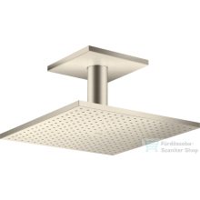   Hansgrohe AXOR SHOWERSOLUTIONS 300/300 fejzuhany mennyezeti zuhanykarral 1 jet,szálcsiszolt nikkel 35316820