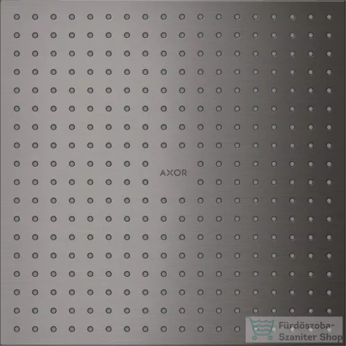 Hansgrohe AXOR SHOWERSOLUTIONS 300/300 mennyezetbe építhető fejzuhany 1 jet,szálcsiszolt fekete króm 35317340
