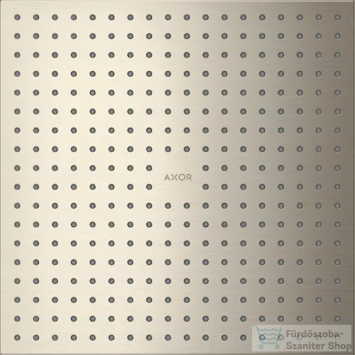 Hansgrohe AXOR SHOWERSOLUTIONS mennyezetbe építhető fejzuhany 300/300 2 jet,szálcsiszolt nikkel 35321820