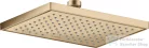 Hansgrohe AXOR SHOWERSOLUTIONS 24,5x18,5 cm-es fejzuhany, szálcsiszolt bronz 35373140