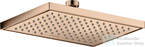 Hansgrohe AXOR SHOWERSOLUTIONS 24,5x18,5 cm-es fejzuhany, polírozott vörös arany hatású 35373300