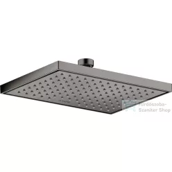   Hansgrohe AXOR SHOWERSOLUTIONS 24,5x18,5 cm-es fejzuhany, polírozott fekete króm 35373330
