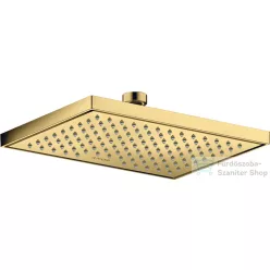   Hansgrohe AXOR SHOWERSOLUTIONS 24,5x18,5 cm-es fejzuhany, polírozott arany hatású 35373990