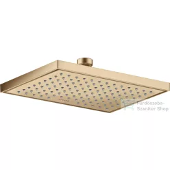   Hansgrohe AXOR SHOWERSOLUTIONS Ecosmart 24,5x18,5 cm-es fejzuhany, szálcsiszolt bronz 35374140