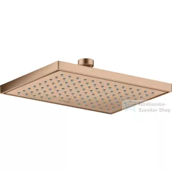   Hansgrohe AXOR SHOWERSOLUTIONS Ecosmart 24,5x18,5 cm-es fejzuhany, szálcsiszolt vörös arany hatású 35374310