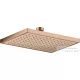 Hansgrohe AXOR SHOWERSOLUTIONS Ecosmart 24,5x18,5 cm-es fejzuhany, szálcsiszolt vörös arany hatású 35374310