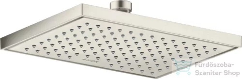 Hansgrohe AXOR SHOWERSOLUTIONS Ecosmart 24,5x18,5 cm-es fejzuhany, rozsdamentes acél hatású 35374800