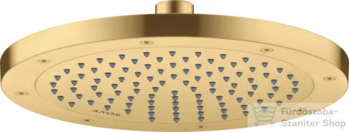 Hansgrohe AXOR SHOWERSOLUTIONS 24,5 cm-es fejzuhany, szálcsiszolt arany hatású 35380250