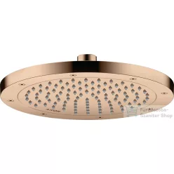   Hansgrohe AXOR SHOWERSOLUTIONS 24,5 cm-es fejzuhany, polírozott vörös arany hatású 35380300