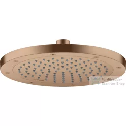   Hansgrohe AXOR SHOWERSOLUTIONS 24,5 cm-es fejzuhany, szálcsiszolt vörös arany hatású 35380310