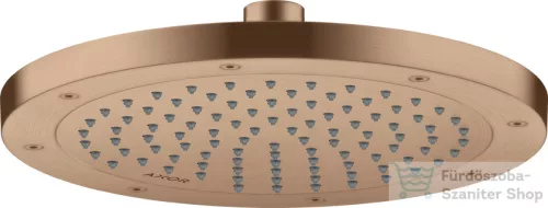 Hansgrohe AXOR SHOWERSOLUTIONS 24,5 cm-es fejzuhany, szálcsiszolt vörös arany hatású 35380310