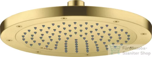 Hansgrohe AXOR SHOWERSOLUTIONS 24,5 cm-es fejzuhany, szálcsiszolt sárgaréz 35380950