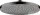 Hansgrohe AXOR SHOWERSOLUTIONS Ecosmart 24,5 cm-es fejzuhany, polírozott fekete króm 35381330