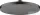 Hansgrohe AXOR SHOWERSOLUTIONS Ecosmart 24,5 cm-es fejzuhany, szálcsiszolt fekete króm 35381340