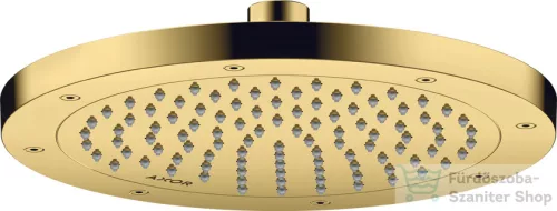 Hansgrohe AXOR SHOWERSOLUTIONS Ecosmart 24,5 cm-es fejzuhany, polírozott arany hatású 35381990