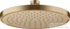 Hansgrohe AXOR SHOWERSOLUTIONS Ecosmart 22 cm-es fejzuhany, szálcsiszolt bronz 35383140