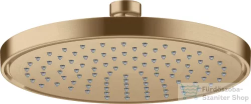 Hansgrohe AXOR SHOWERSOLUTIONS Ecosmart 22 cm-es fejzuhany, szálcsiszolt bronz 35383140