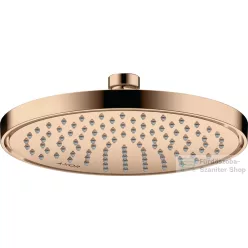   Hansgrohe AXOR SHOWERSOLUTIONS Ecosmart 22 cm-es fejzuhany, polírozott vörös arany hatású 35383300