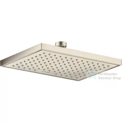   Hansgrohe AXOR SHOWERSOLUTIONS Ecosmart+ 24,5x18,5 cm-es fejzuhany, szálcsiszolt nikkel 35387820