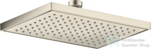 Hansgrohe AXOR SHOWERSOLUTIONS Ecosmart+ 24,5x18,5 cm-es fejzuhany, szálcsiszolt nikkel 35387820