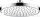 Hansgrohe AXOR SHOWERSOLUTIONS Ecosmart+ 22 cm-es fejzuhany, króm 35388000