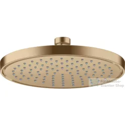   Hansgrohe AXOR SHOWERSOLUTIONS Ecosmart+ 22 cm-es fejzuhany, szálcsiszolt bronz 35388140