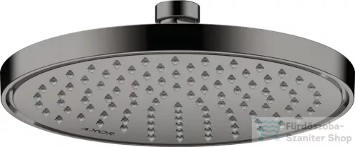 Hansgrohe AXOR SHOWERSOLUTIONS Ecosmart+ 22 cm-es fejzuhany, polírozott fekete króm 35388330