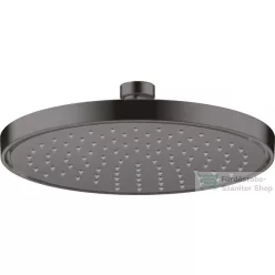   Hansgrohe AXOR SHOWERSOLUTIONS Ecosmart+ 22 cm-es fejzuhany, szálcsiszolt fekete króm 35388340