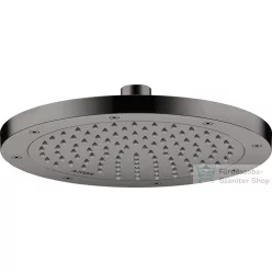   Hansgrohe AXOR SHOWERSOLUTIONS Ecosmart+ 24,5 cm-es fejzuhany, polírozott fekete króm 35389330