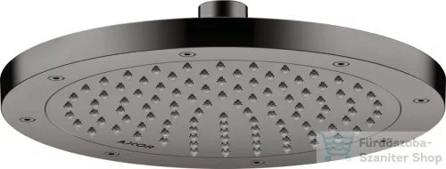 Hansgrohe AXOR SHOWERSOLUTIONS Ecosmart+ 24,5 cm-es fejzuhany, polírozott fekete króm 35389330