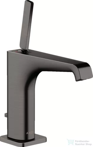 Hansgrohe AXOR CITTERIO E egykaros mosdó csaptelep 150, automata leeresztővel,szálcsiszolt fekete króm 36100340