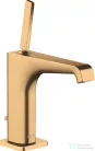 Hansgrohe AXOR CITTERIO E egykaros mosdó csaptelep 150, automata leeresztővel,szálcsiszolt sárgaréz hatású 36100950