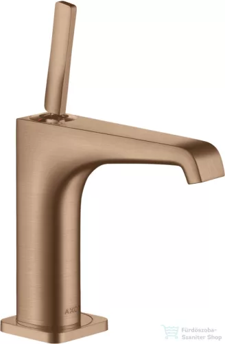 Hansgrohe AXOR CITTERIO E egykaros mosdó csaptelep 150, nem zárható leeresztővel,szálcsiszolt vörös arany hatású 36101310