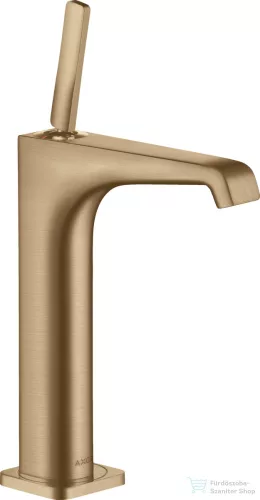 Hansgrohe AXOR CITTERIO E 215 mosdó csaptelep nem zárható leeresztővel,szálcsiszolt bronz 36103140