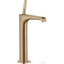   Hansgrohe AXOR CITTERIO E magasított mosdó csaptelep, nem zárható leeresztővel, szálcsiszolt bronz 36104140