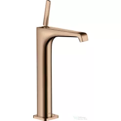   Hansgrohe AXOR CITTERIO E magasított mosdó csaptelep nem zárható leeresztővel,polírozott vörös arany hatású 36104300