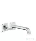 Hansgrohe AXOR Citterio E Falsík alatti mosdó csaptelep nem zárható leeresztővel,króm 36106000