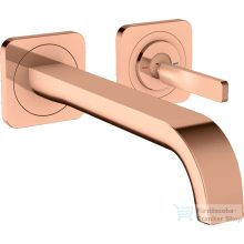   Hansgrohe AXOR Citterio E Falsík alatti mosdó csaptelep nem zárható leeresztővel,polírozott vörös arany hatású 36106300