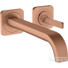   Hansgrohe AXOR Citterio E falsík alatti mosdó csaptelep nem zárható leeresztővel,szálcsiszolt vörös arany hatású 36106310