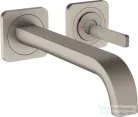 Hansgrohe AXOR Citterio E Falsík alatti mosdó csaptelep nem zárható leeresztővel,rozsdamentes acél hatású 36106800