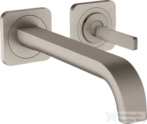 Hansgrohe AXOR Citterio E Falsík alatti mosdó csaptelep nem zárható leeresztővel,rozsdamentes acél hatású 36106800