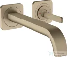 Hansgrohe AXOR Citterio E Falsík alatti mosdó csaptelep nem zárható leeresztővel,szálcsiszolt nikkel 36106820