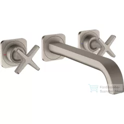   Hansgrohe AXOR Citterio E falsík alatti mosdó csaptelep nem zárható leeresztővel,rozsdamentes acél hatású 36107800