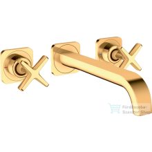   Hansgrohe AXOR Citterio E falsík alatti mosdó csaptelep nem zárható leeresztővel,polírozott arany hatású 36107990