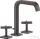 Hansgrohe AXOR CITTERIO E 3 üléses mosdó csaptelep automata leeresztővel,szálcsiszolt fekete króm 36108340