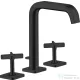 Hansgrohe AXOR CITTERIO E 3 üléses mosdó csaptelep automata leeresztővel,matt fekete 36108670